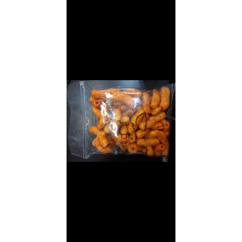 

KERUPUK MACARONI BALADO PEDAS MANIS