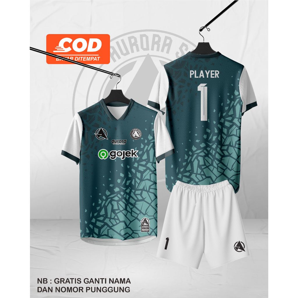Jersey Setelan Printing | Jersey Volly Printing | Baju Futsal/Bola Satuan Custom