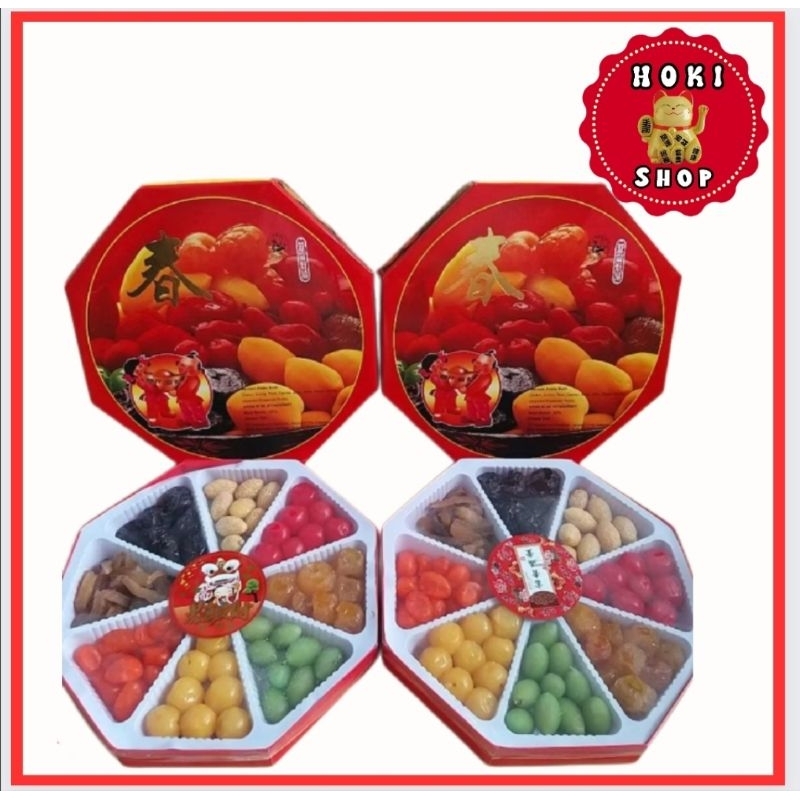 

✔MURAH Manisan Aneka Buah BPOM 600gr / Pak Cen Kuo / Manisan Imlek / Manisan Import