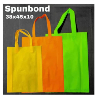 

GOODIE BAG TAS TALI POLOS / SPUNBOND UKURAN:38x45