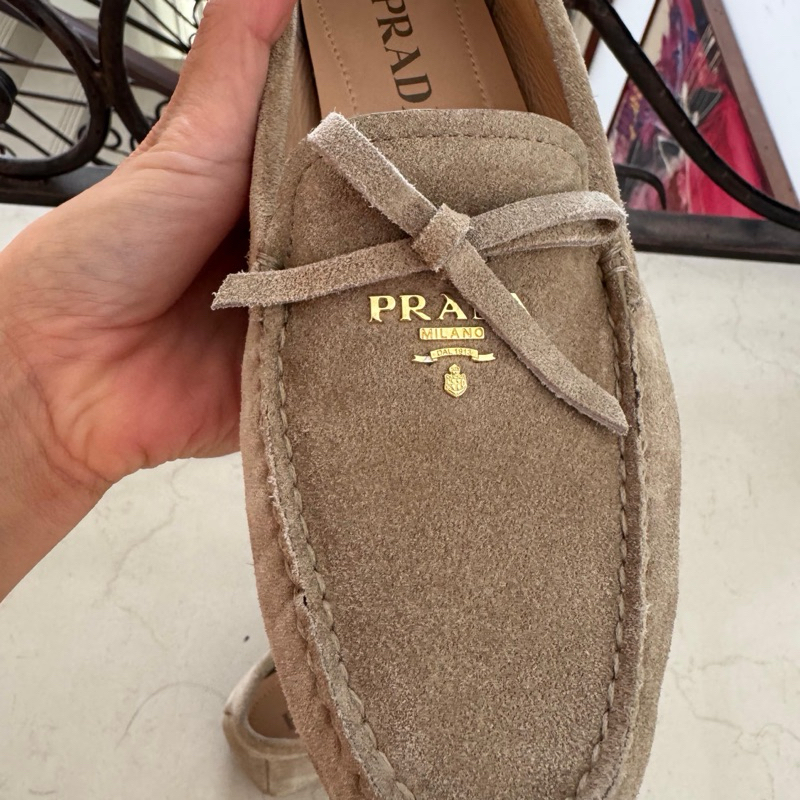 sepatu prada loafers authentic