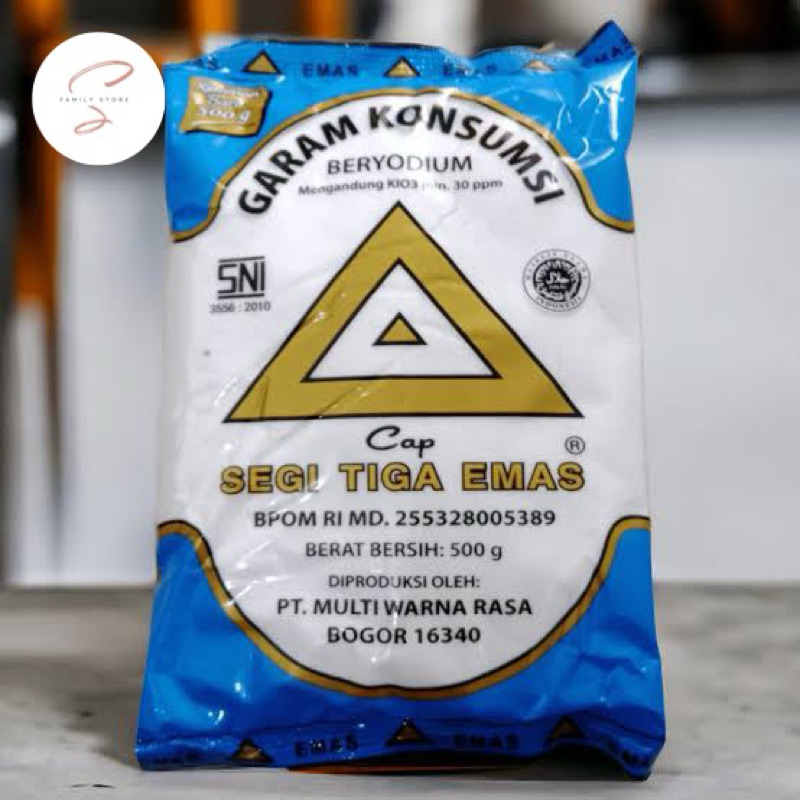 

Segi Tiga Emas Garam Yodium 500gr