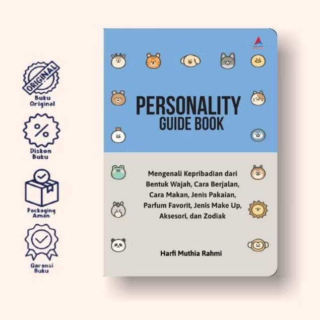 personality guide book: mengenali kepribadian dari bentuk wajah,cara berjalan,cara makan,jenis pakai