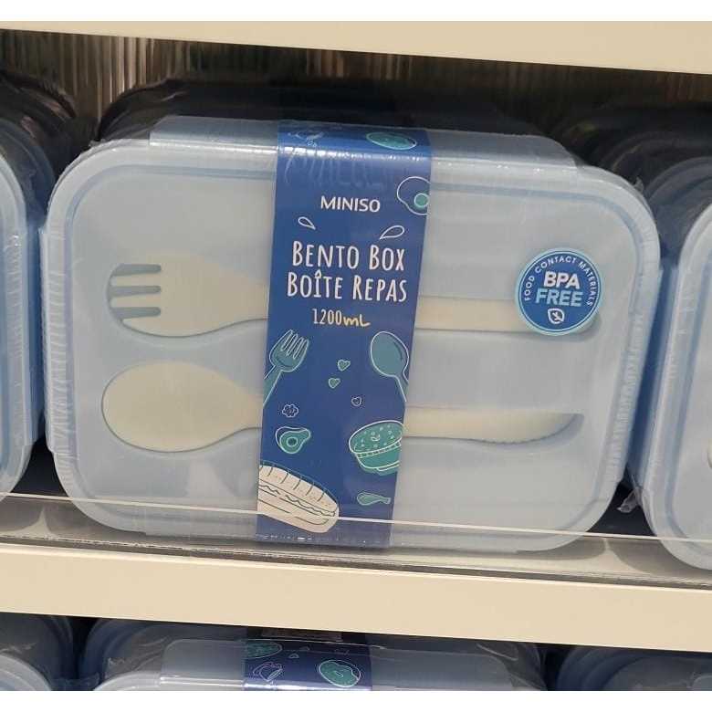 LUNCH BOX X MINISO KOTAK MAKAN KOTAK BEKAL