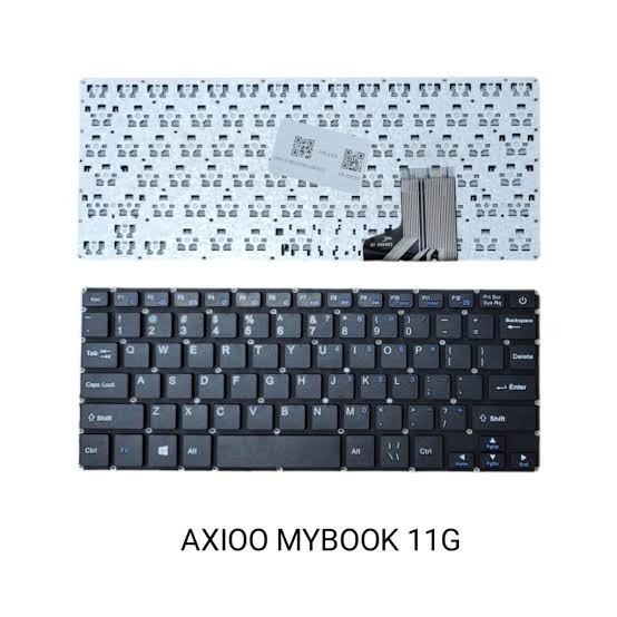 KEYBOARD AXIOO MYBOOK 11 LITE (CW11Q3) NBAX192NKS6R1 BLACK HITAM