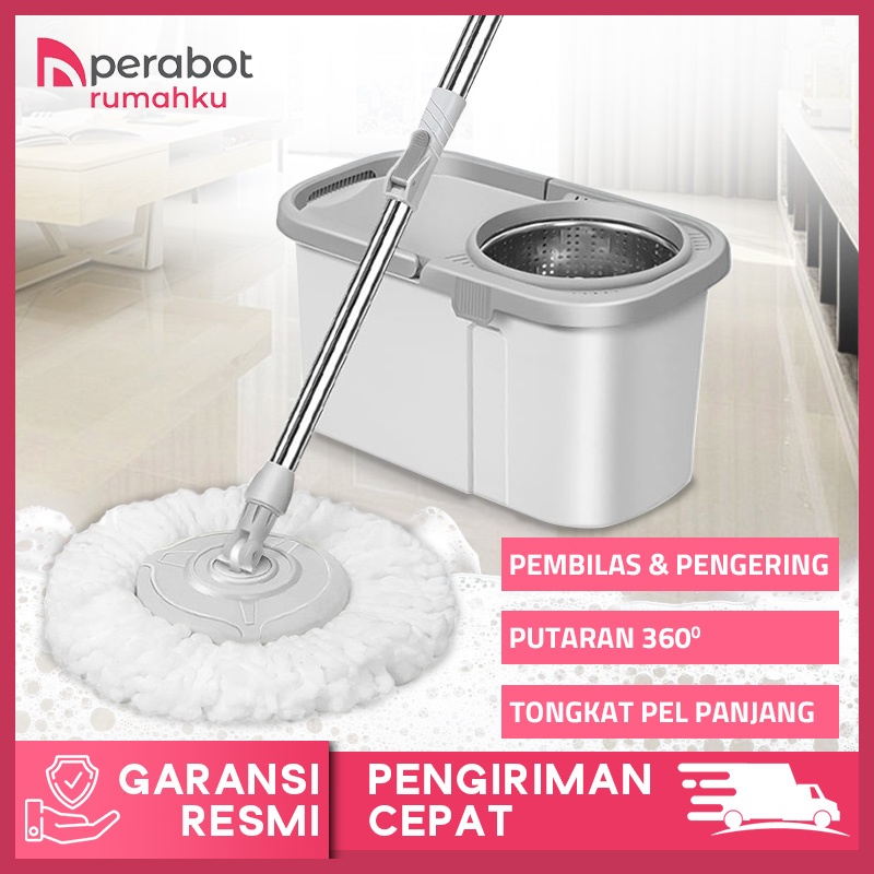 Alat Pel Lantai Peras Otomatis Mop Pel Lantai 1966 - Kain Pel Lantai Pel Pelan Lantai Otomatis