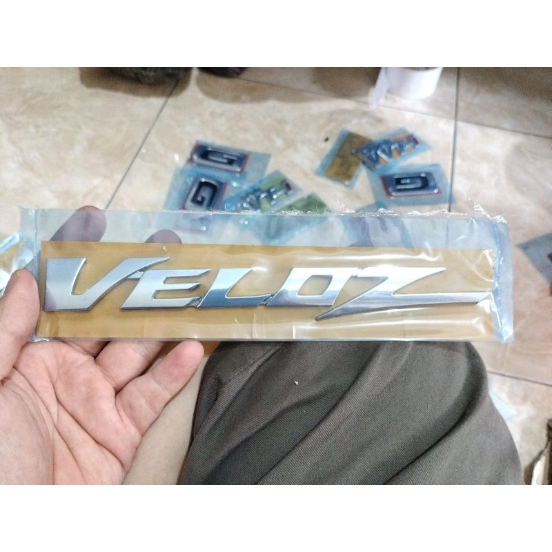 Logo emblem veloz avanza baru