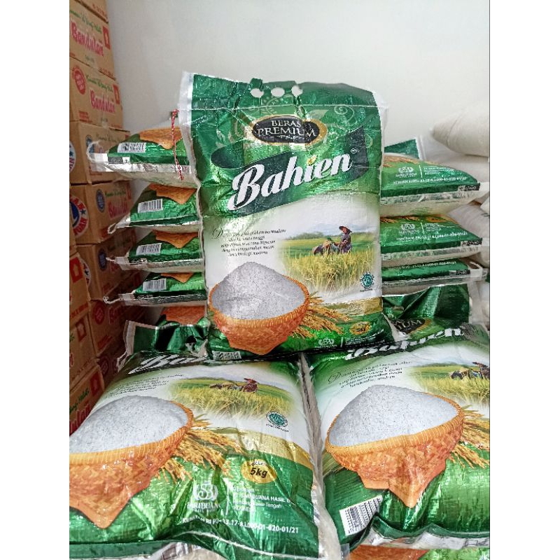 

Beras Bahien Hijau Premium 5 kg atau 25 kg