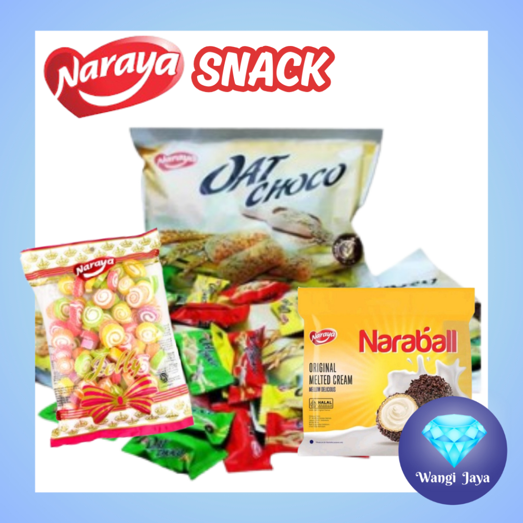 NARAYA SNACK - OAT - JELLYROLL - NARABALL