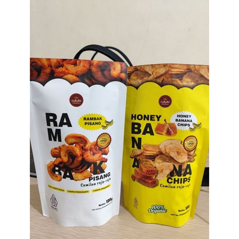 

Paket Distributor B Camilan 75pc Mix Rambak Pisang & Honey Banana Chips 120g Bisnis Rumahan Peluang Carara