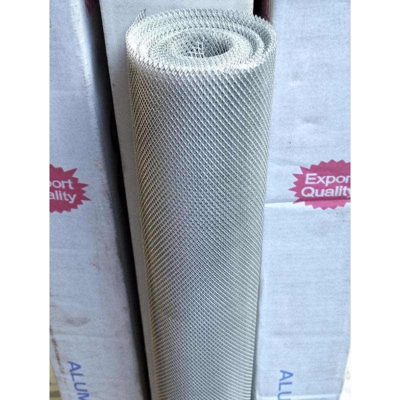 1 ROLL 10 METER KAWAT JARING ALUMINUM  KAWAT PARABOLA KAWAT VENTILASI JARING NYAMUK TRALIS