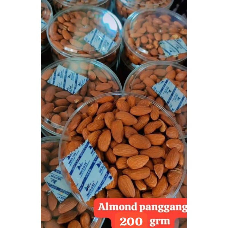 

Kacang Almond Roested 200gr - Kacang Almond Panggang