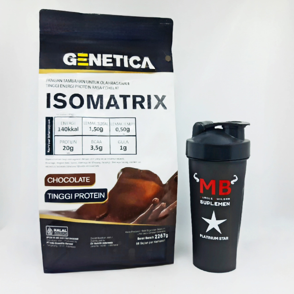 Isomatrix Genetica 5 lbs Whey Protein Isolate Iso Matrix 5lbs 5lb 10 lb Evolene Isolene Provus Lean 