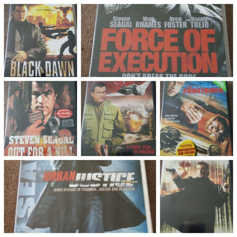 dvd & vcd original film steven seagal