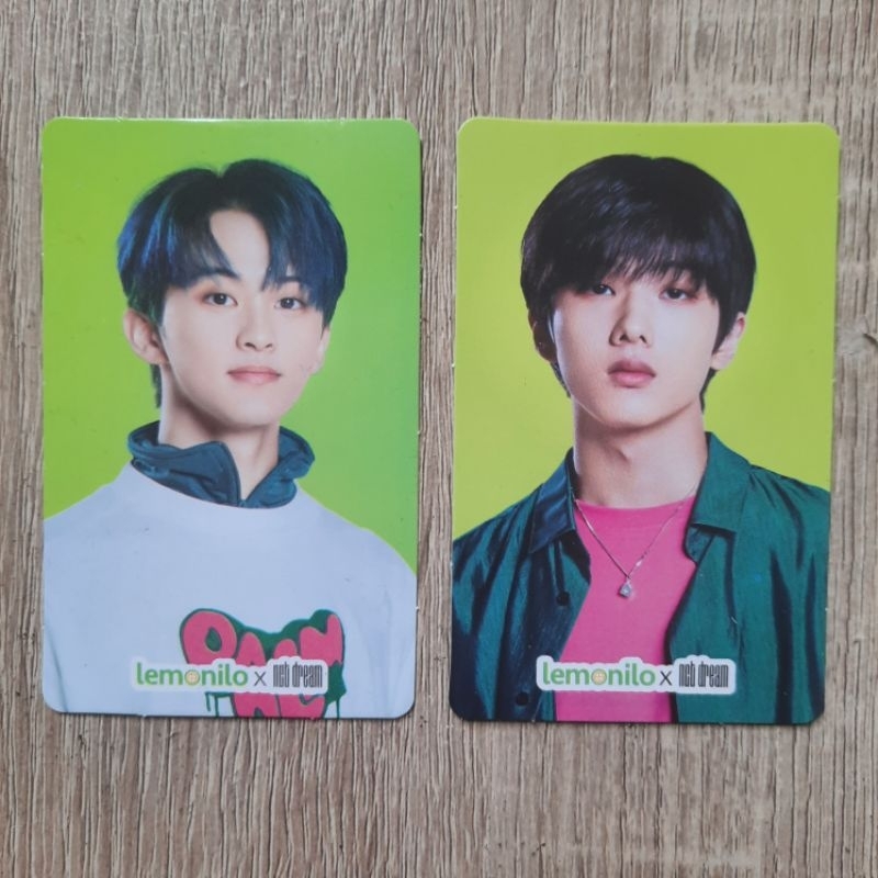 Photocard (PC) Lemonilo NCT Dream Mark & Jisung