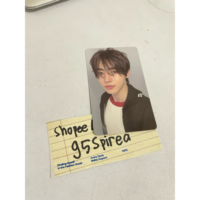 photocard sunghoon daydream white midnight blue noon album enhpen official