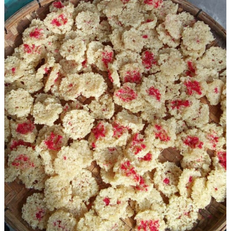 

RENGGINANG KETAN GURIH MENTAH ISI 30 PCS