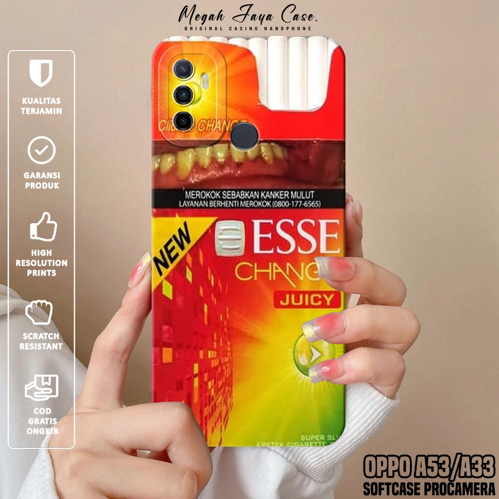 Case OPPO A53 / OPPO A33 - Softcase Hp OPPO A53 / OPPO A33 Motif ESS - Silikon Hp OPPO A53 - Casing 