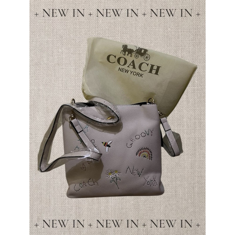 Coach Tas Pensil Groovy New York