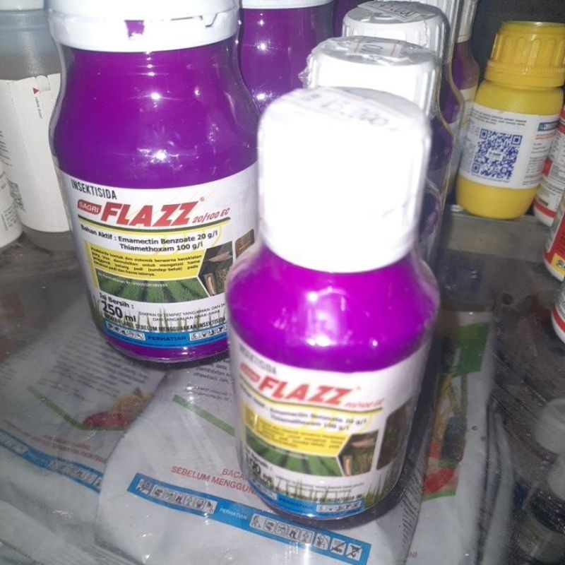 INSEKTISIDA FLAZZ/SAGRI FLAZZ 20/100EC 100ML/PEMBASMI HAMA SERANGGA ULAT HAMA SUNDEP