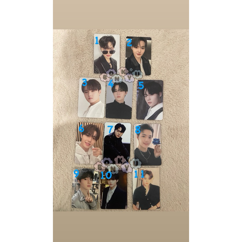 PC Photocard Doyoung Treasure Welcoming Collection 2023 / Night Garden / Reboot /TRADING CARD REBOOT
