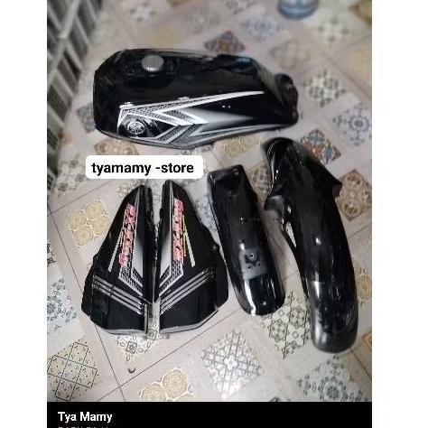 Tengki set  Hitam ORI copotan RX king 2004