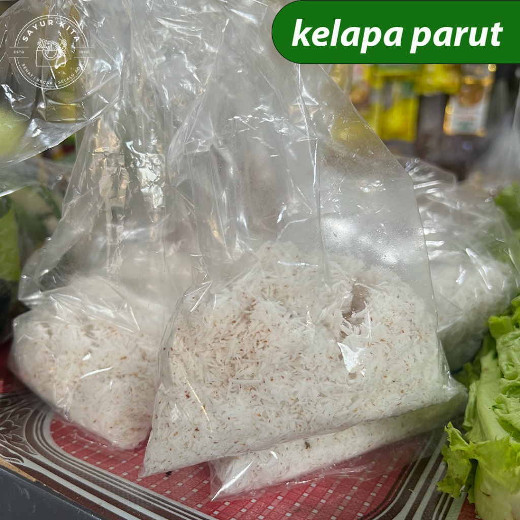 

Kelapa Parut Segar 1 bungkus | sayurkita_id