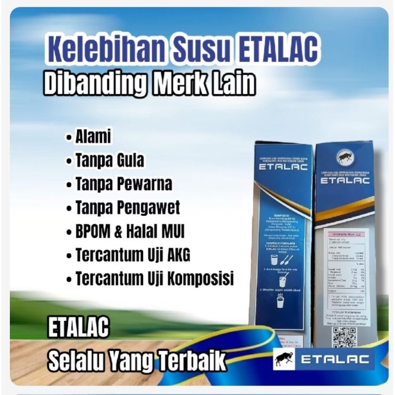 

Susu kambing etawa ETALAC Bubuk 100%Original (paket 4 Box)
