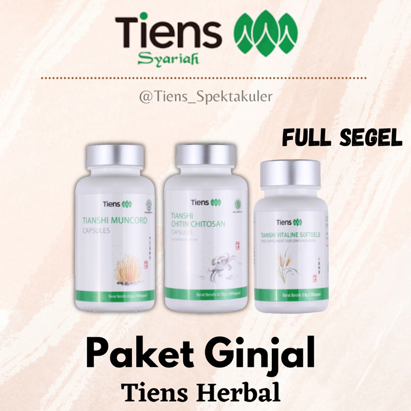 Tiens Paket Obat Ginjal Herbal China