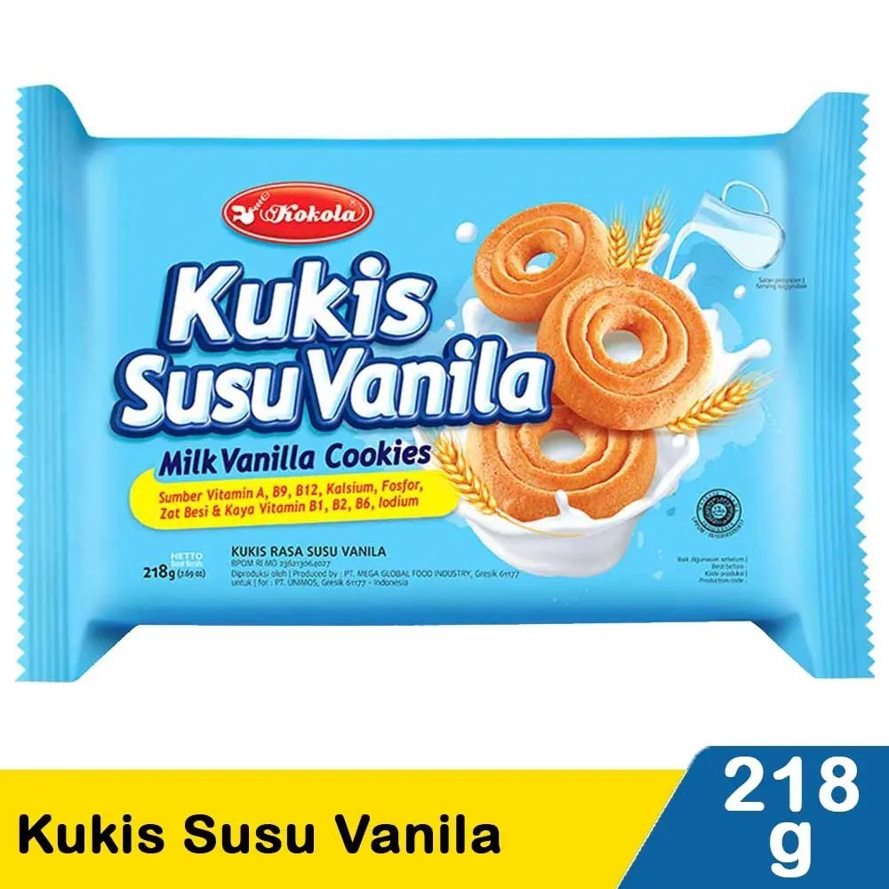 

Kokola Kukis Vanila 218G