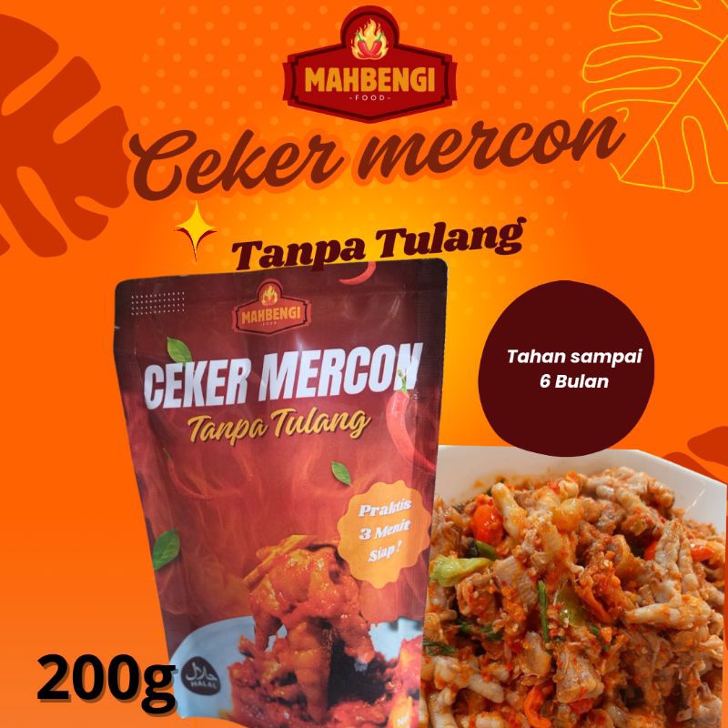 

Ceker Mercon Tanpa Tulang / Ceker Mercon Pedas