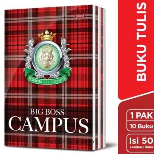 

Buku tulis big boss campus isi 50 lembar