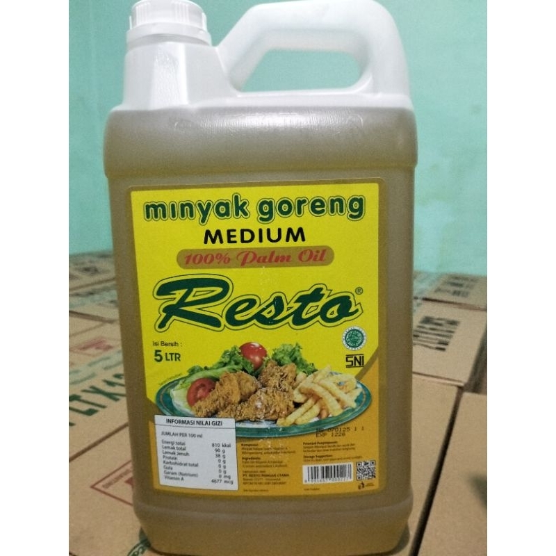 

Minyak Goreng Resto 5 Liter