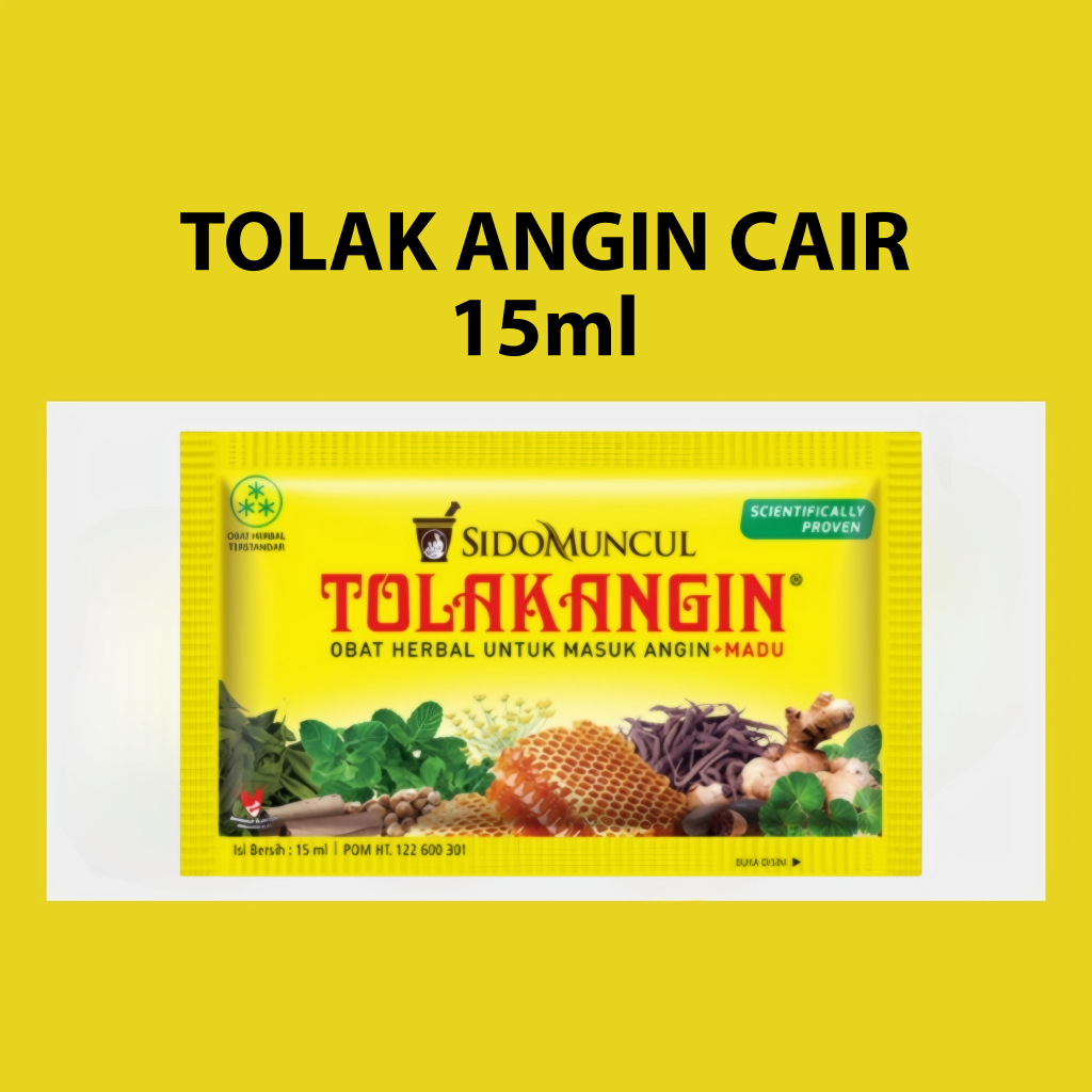 

Tolak Angin Cair Sidomuncul 1 Sachet