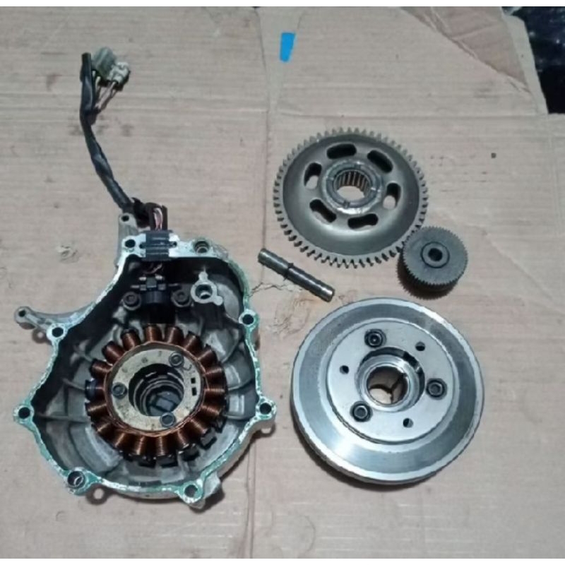 Blok Magnet Set Spul Vixion Old 3C1/ORIGINAL COPOTAN