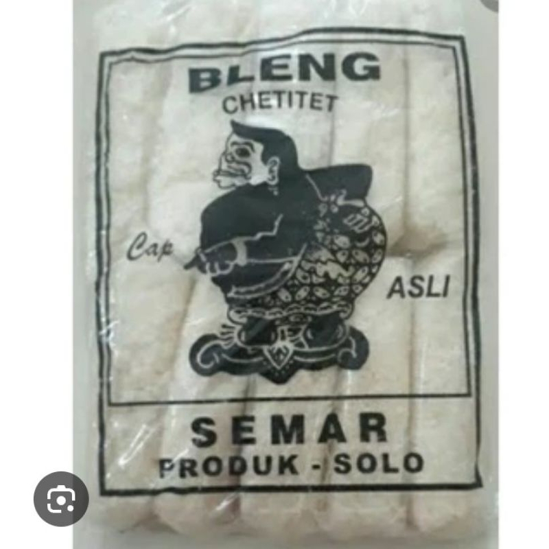

GARAM CETITET BLENG KHAS SOLO (1 PACK ISI 10)
