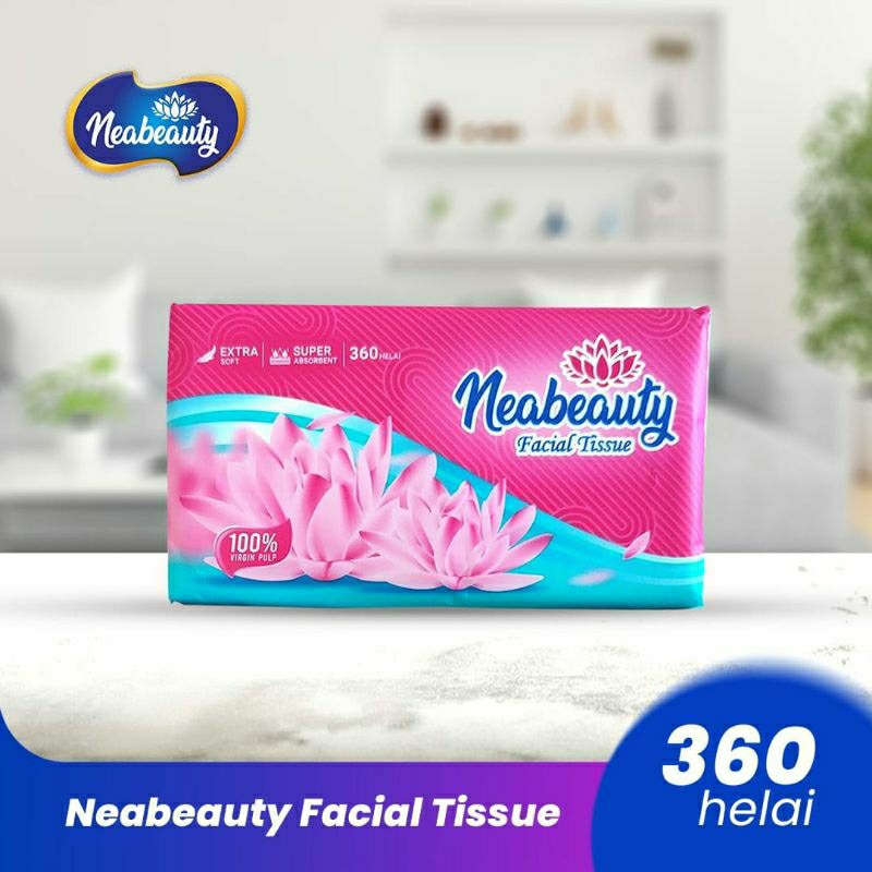 Tisu facial nea beauty 360 lembar