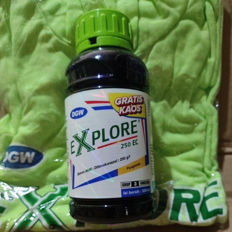 Explore 500ml fungisida sistemik 250EC score amistartop bonus kaos