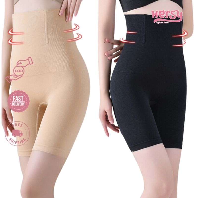 RF - CELANA BOXER PINGGANG TINGGI PENGECIL PERUT WANIT