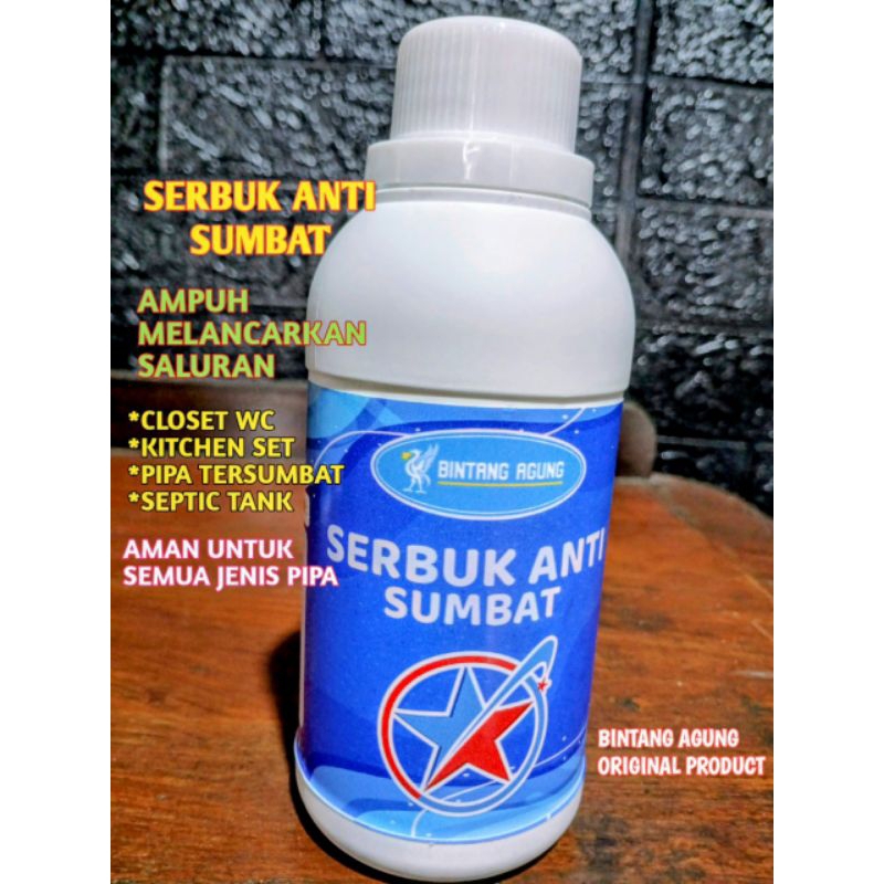 ANTI SUMBAT SALURAN MAMPET WC WASTAFEL FLOOR ATASI SUMBATAN DENGAN AMPUH