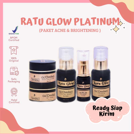 RATU GLOW PLATINUM RATU GLOW SKINCARE BRIGHTENING ACNE