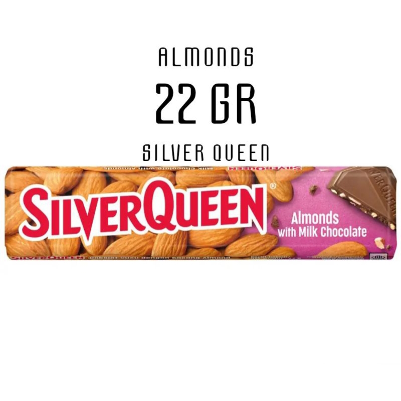 

Silver Queen Chocolate Midi Almond 22g