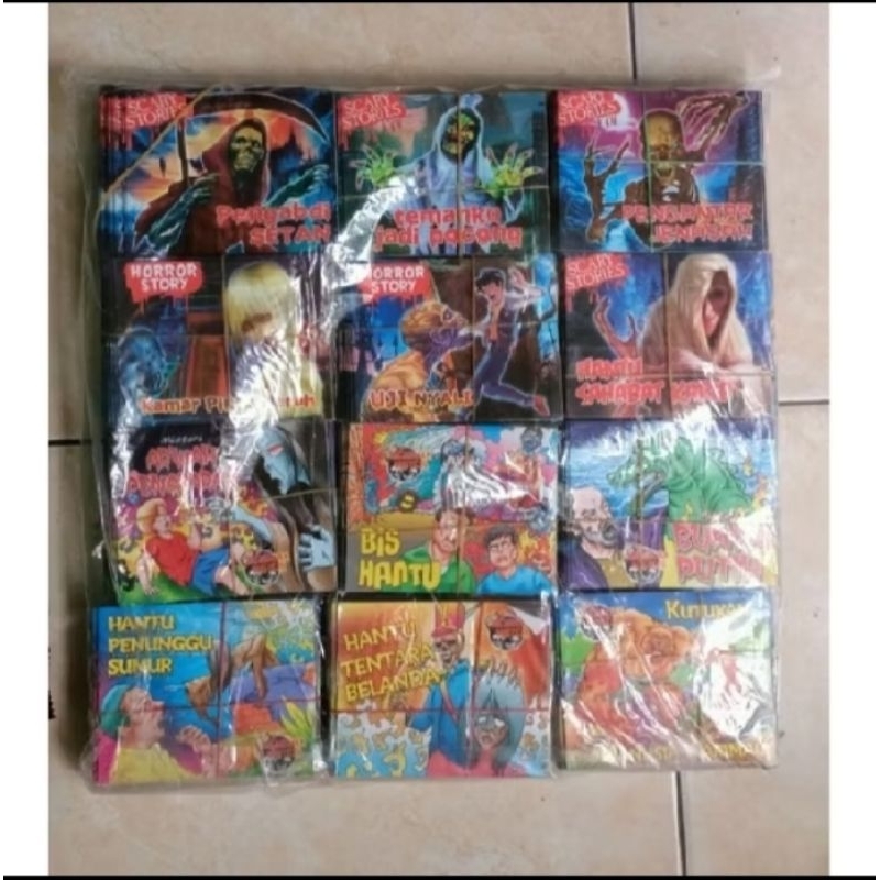 komik horor DG isi 20 pcs
