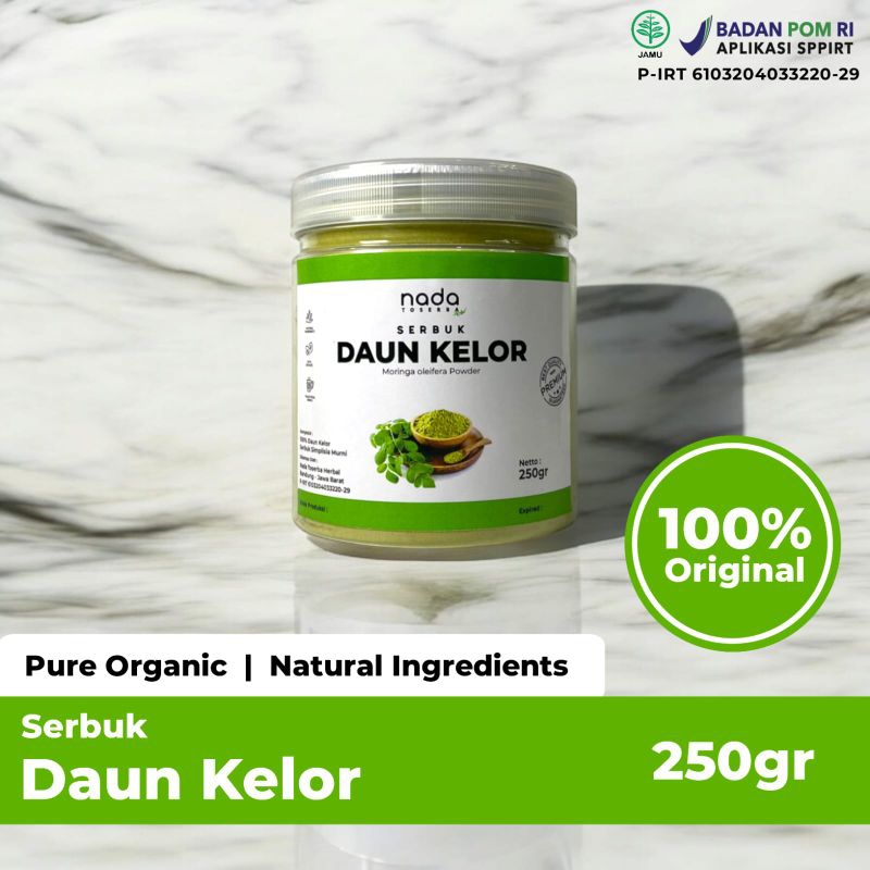 

DAUN KELOR Bubuk Serbuk Premium | Herbal Kolesterol & Darah Tinggi | Moringan Oleifera Powder | 50gr, 100gr & 250gr