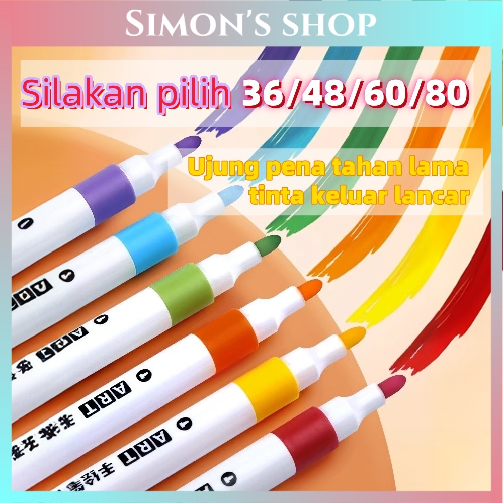 

[COD]Pen Akrilik Marker Warna Cepat Kering Tahan Air / Spidol Acrylic Painter / Menggambar Kreativitas Seni Edukasi Anak