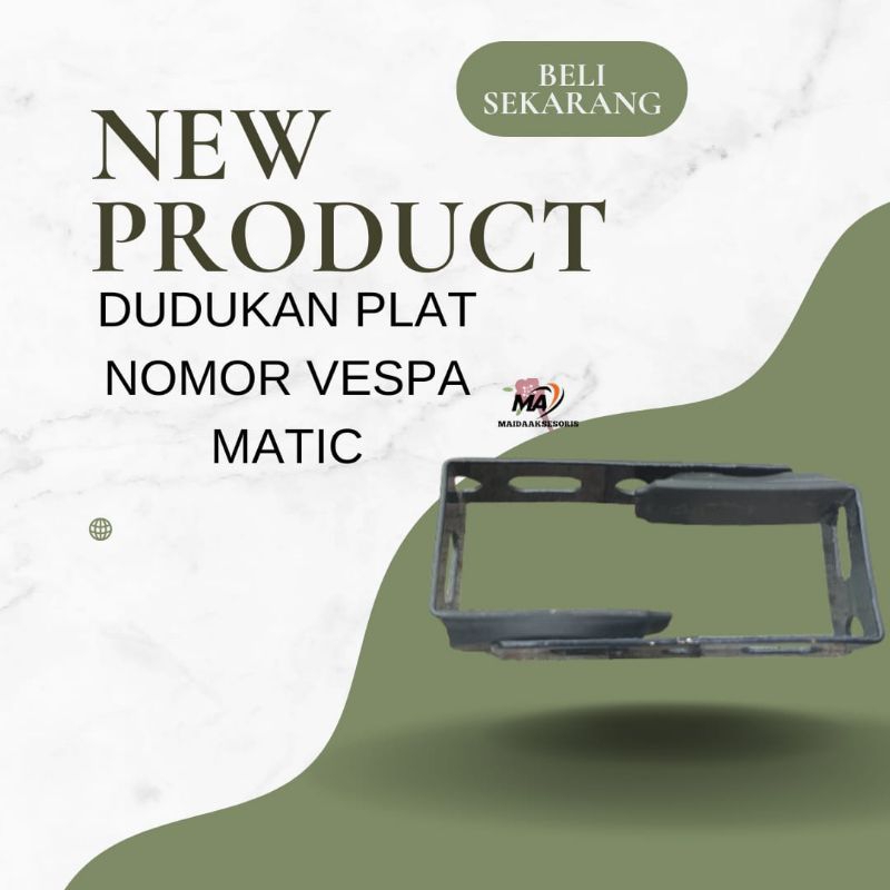 Breket plat nomor magnet VESPA metic/dudukan plat nomor vespa matic(magnet)/dudukan vespa magnet kua