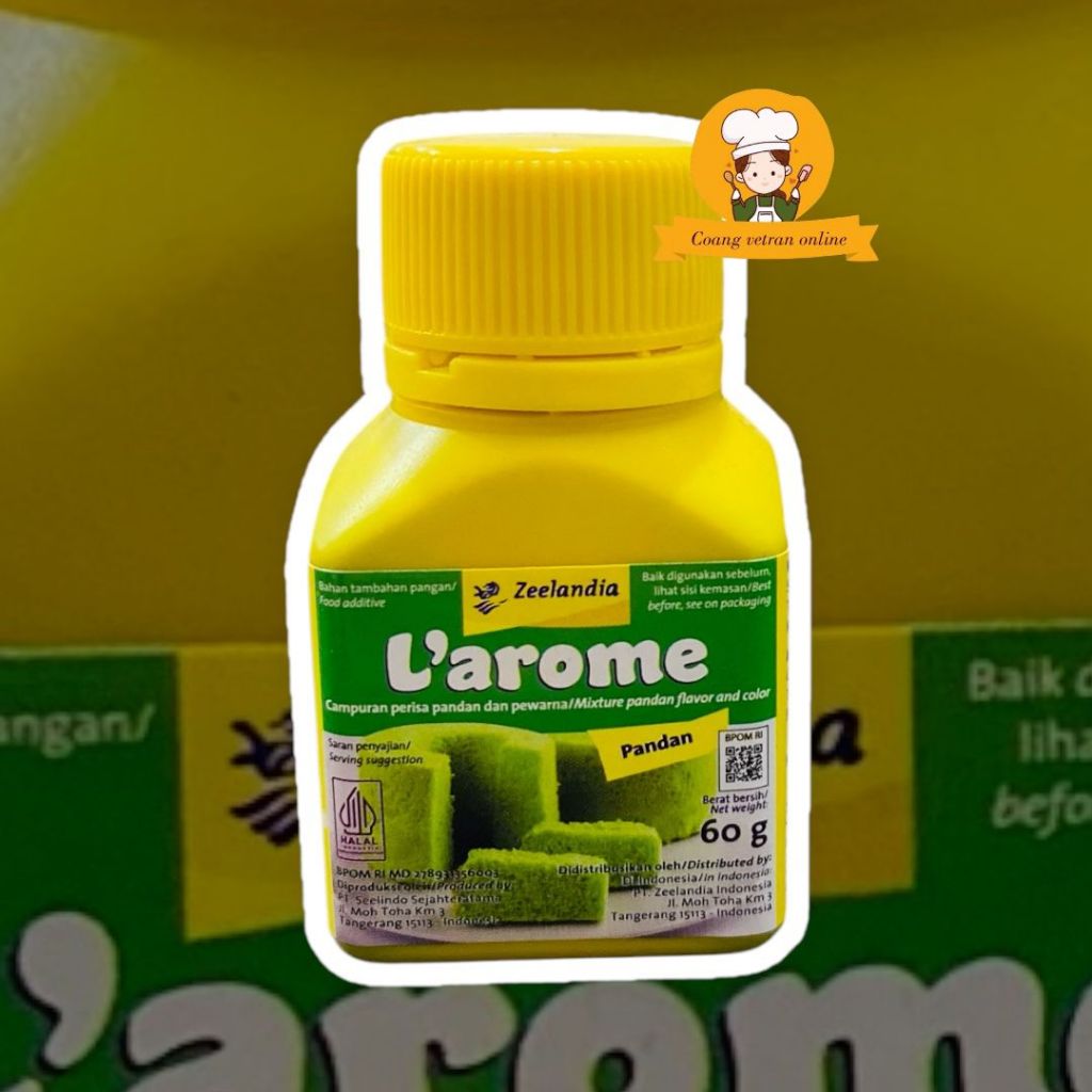 

larome pandan pasta 60 gr