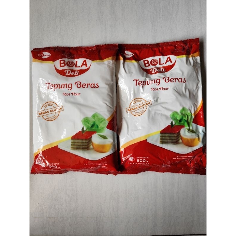 

Tepung beras Bola Deli (2pcs) x500gram bebas gluten expayet 2026