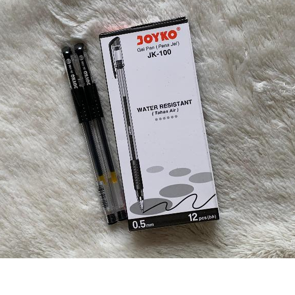

Joyko Gel Pen JK-100 Water Resistant (Tahitian Acea 0.5mm)