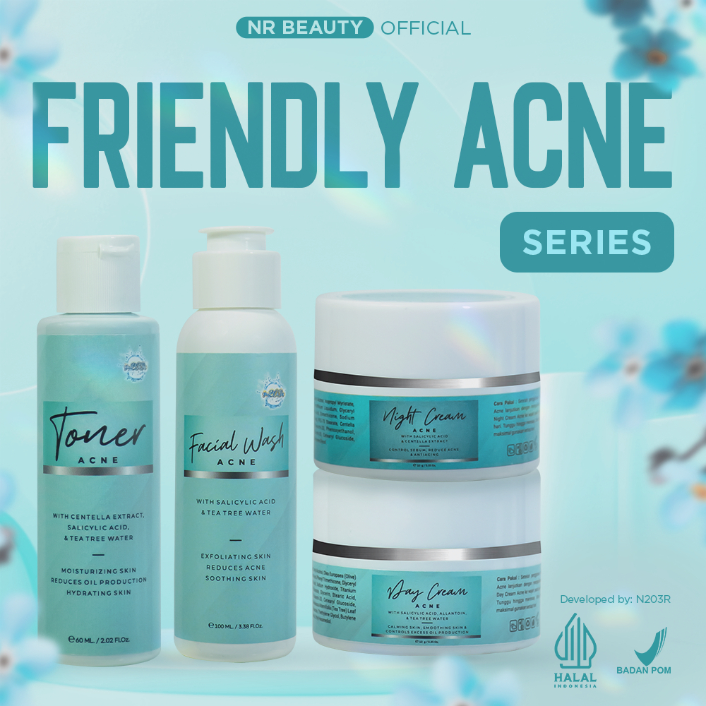 N203R Paket Skincare Remaja ACNE NR Beauty Friendly Series
